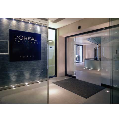 Interior decoration design for French cosmetic company Loreal, photo Paul Maurer