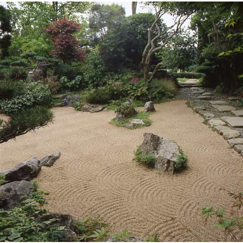 Jardin d'Erik Borja zone minerale zen 3 Valence France photo Paul Maurer