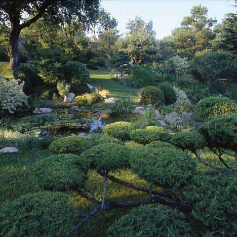 Jardin d'Erik Borja jardin de méditation zen Valence France photo Paul Maurer